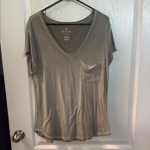 American Eagle Outfitters Brown Relaxed T-Shirt